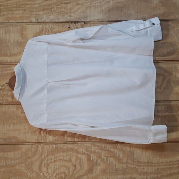 KUT from the Kloth NWT Off White Button Front Shirt Size XXL - Picture 3 of 7